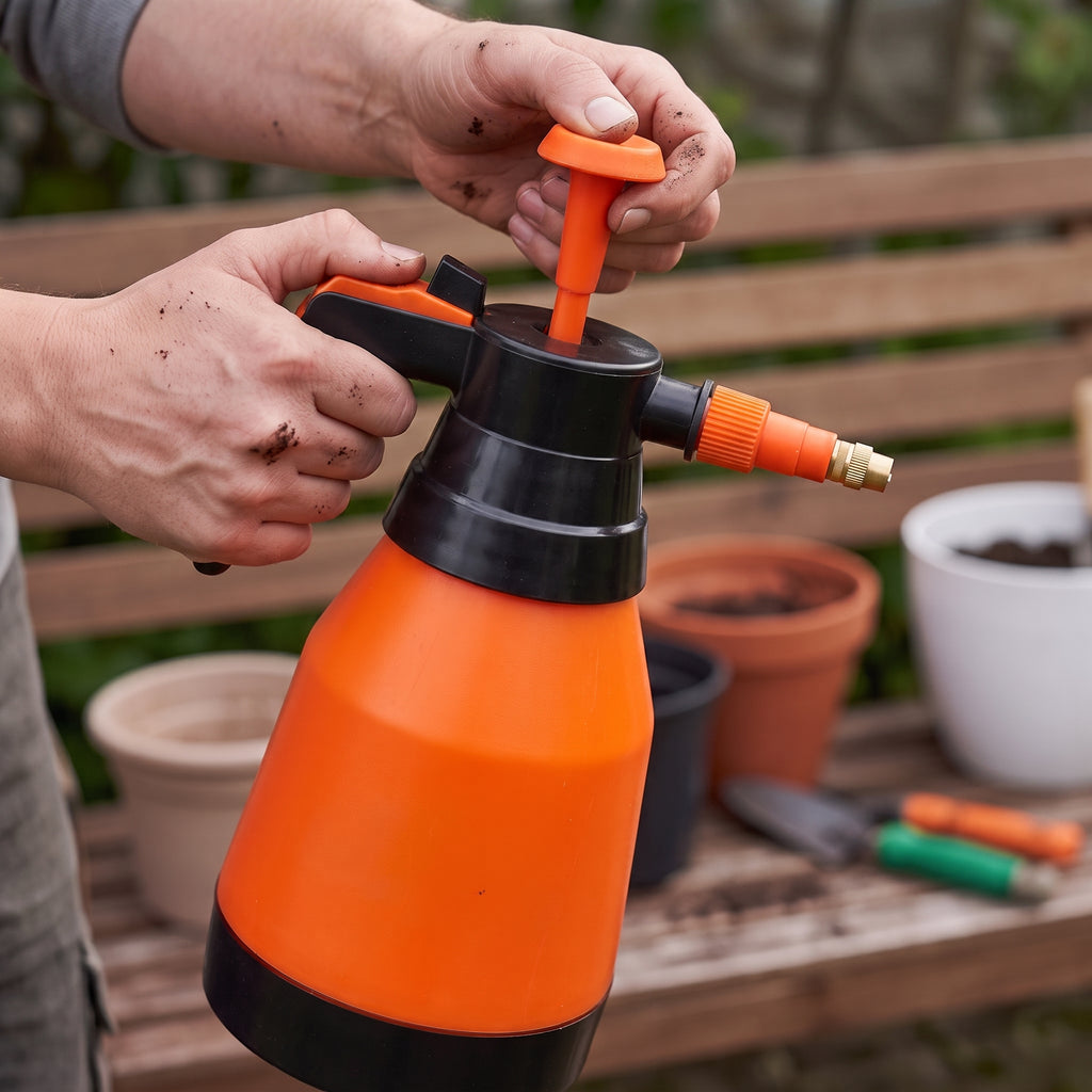Balcona Drucksprühgerät für Pflanzen Orange